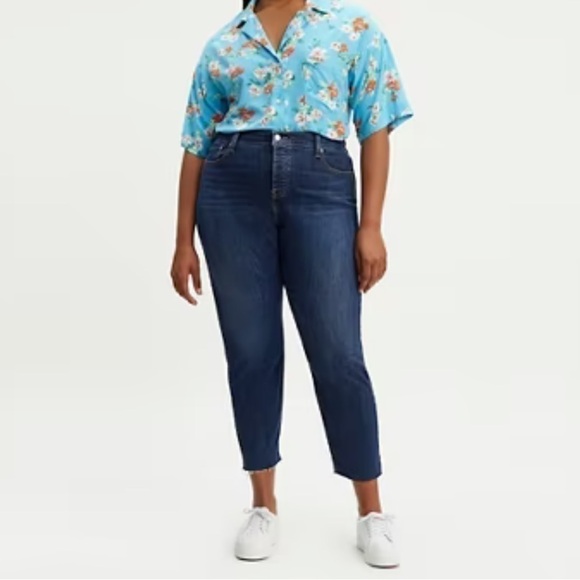 Levi’s Wedgie Skinny Jeans Hit The Brakes Medium Wash - Picture 1 of 14